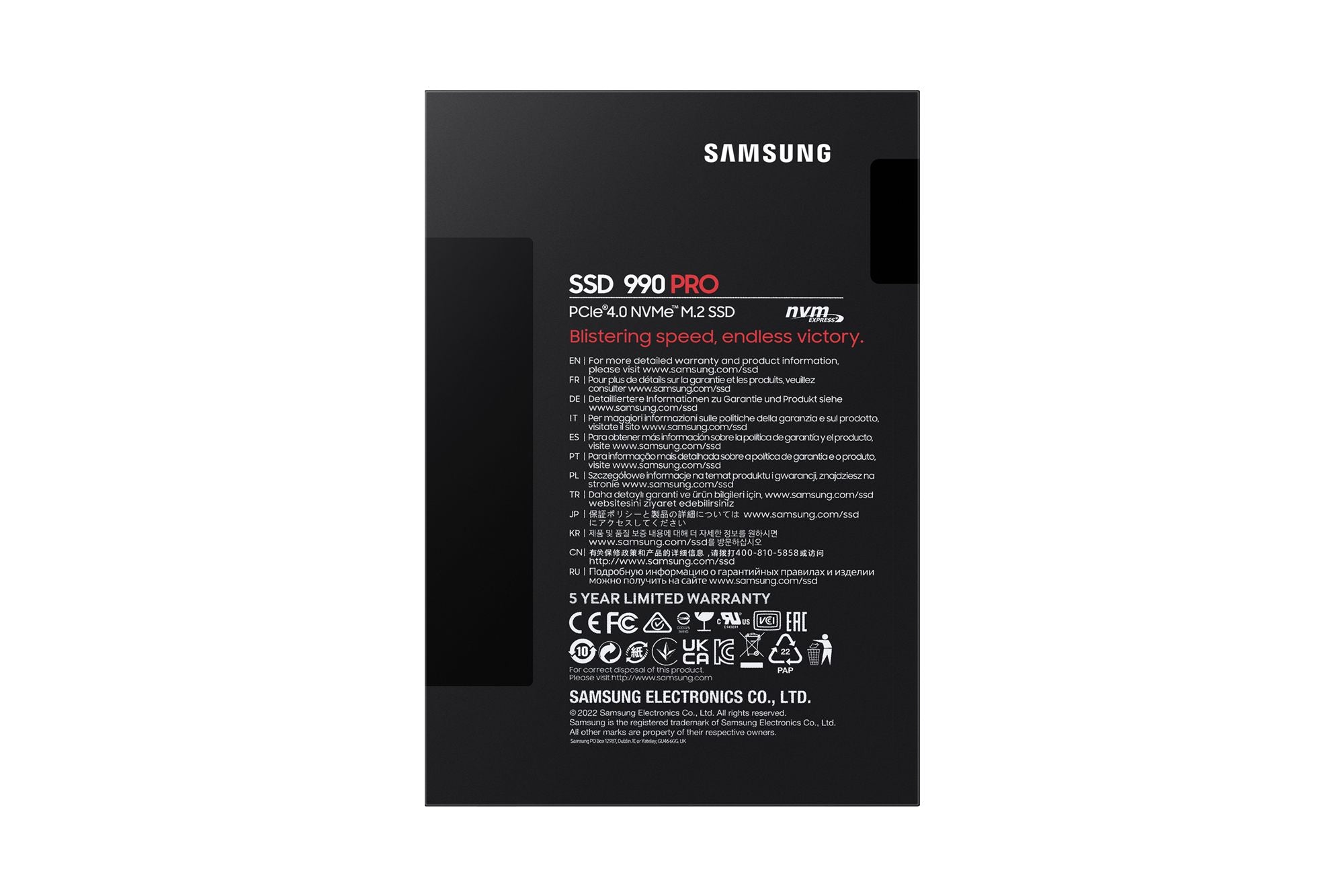 SSD 990 PRO 2TB M.2 NVMe