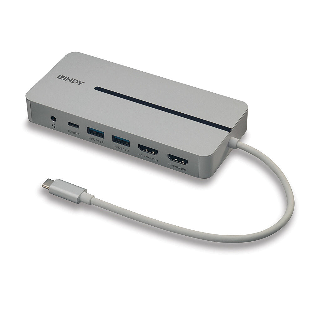 LINDY USB 3.2 Type C Mini Dock 2x HDMI 4K