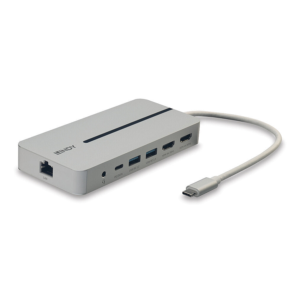 LINDY USB 3.2 Type C Mini Dock 2x HDMI 4K