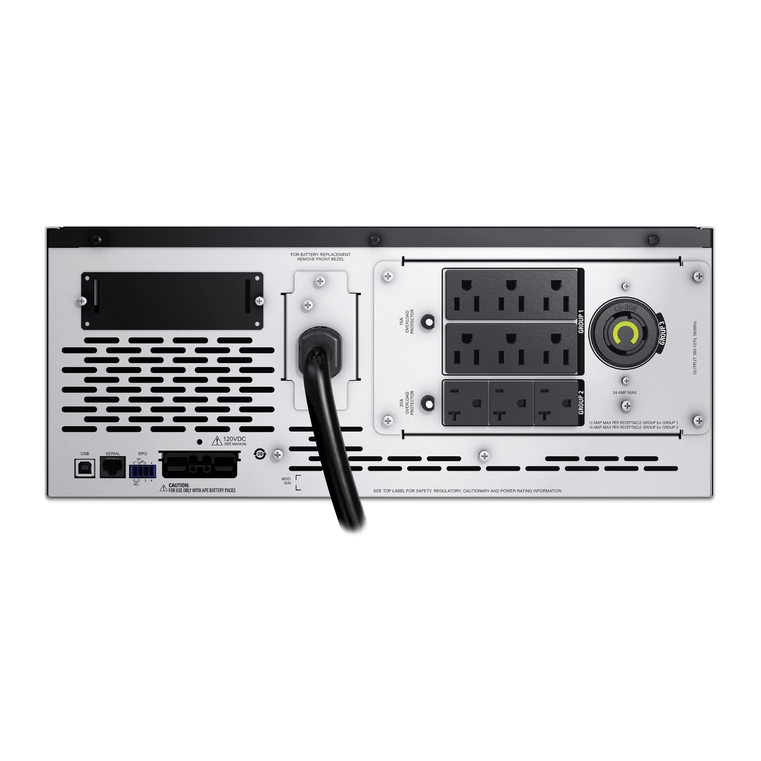 APC Smart-UPS 3000VA RM 4U 120V Shipbrd