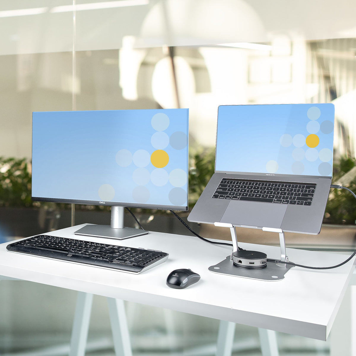 Laptop Stand for Desk Adjustable Height