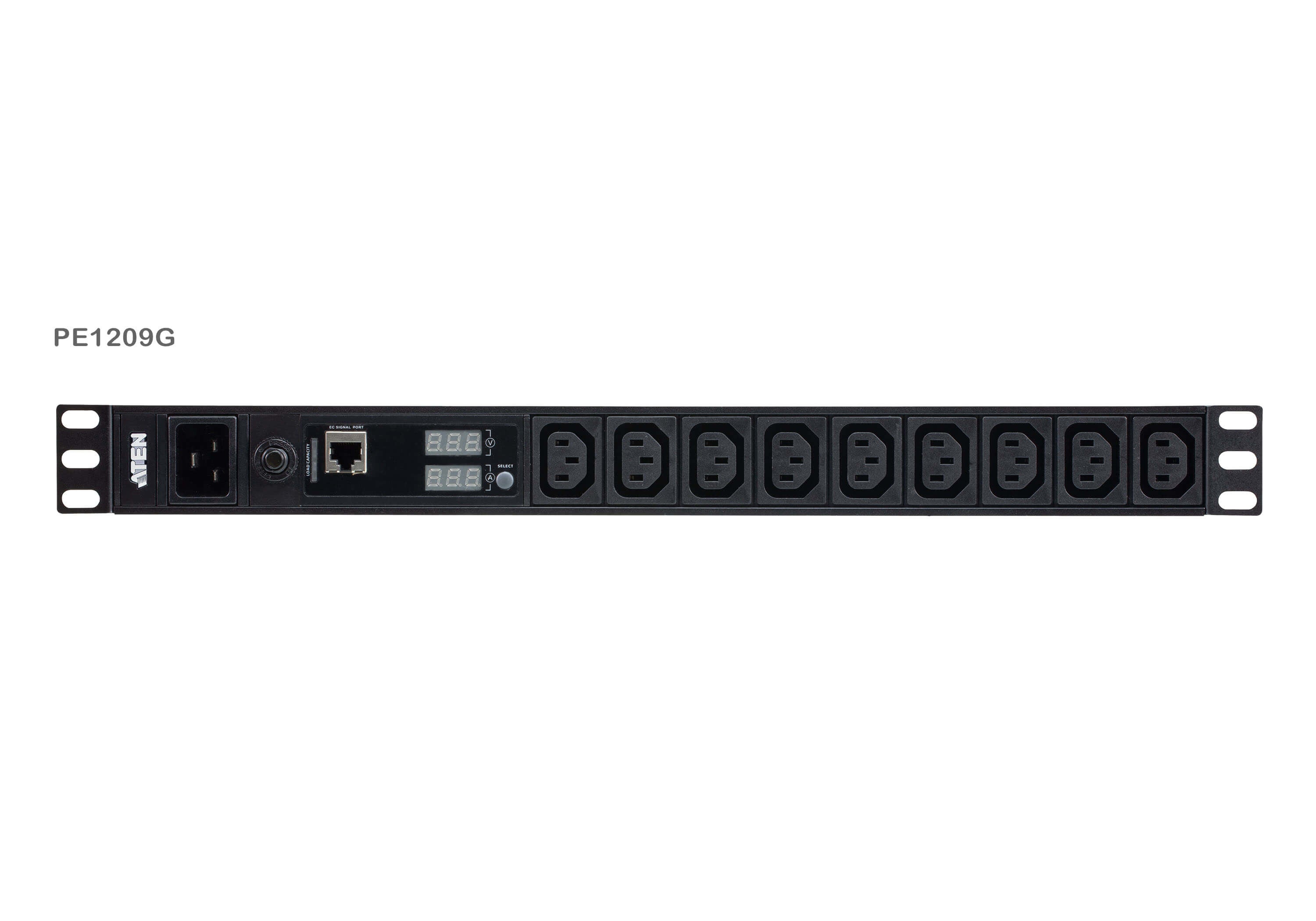 ATEN PE1209 PDU 19" 1U Basique mesuré 16A 9 prises C13