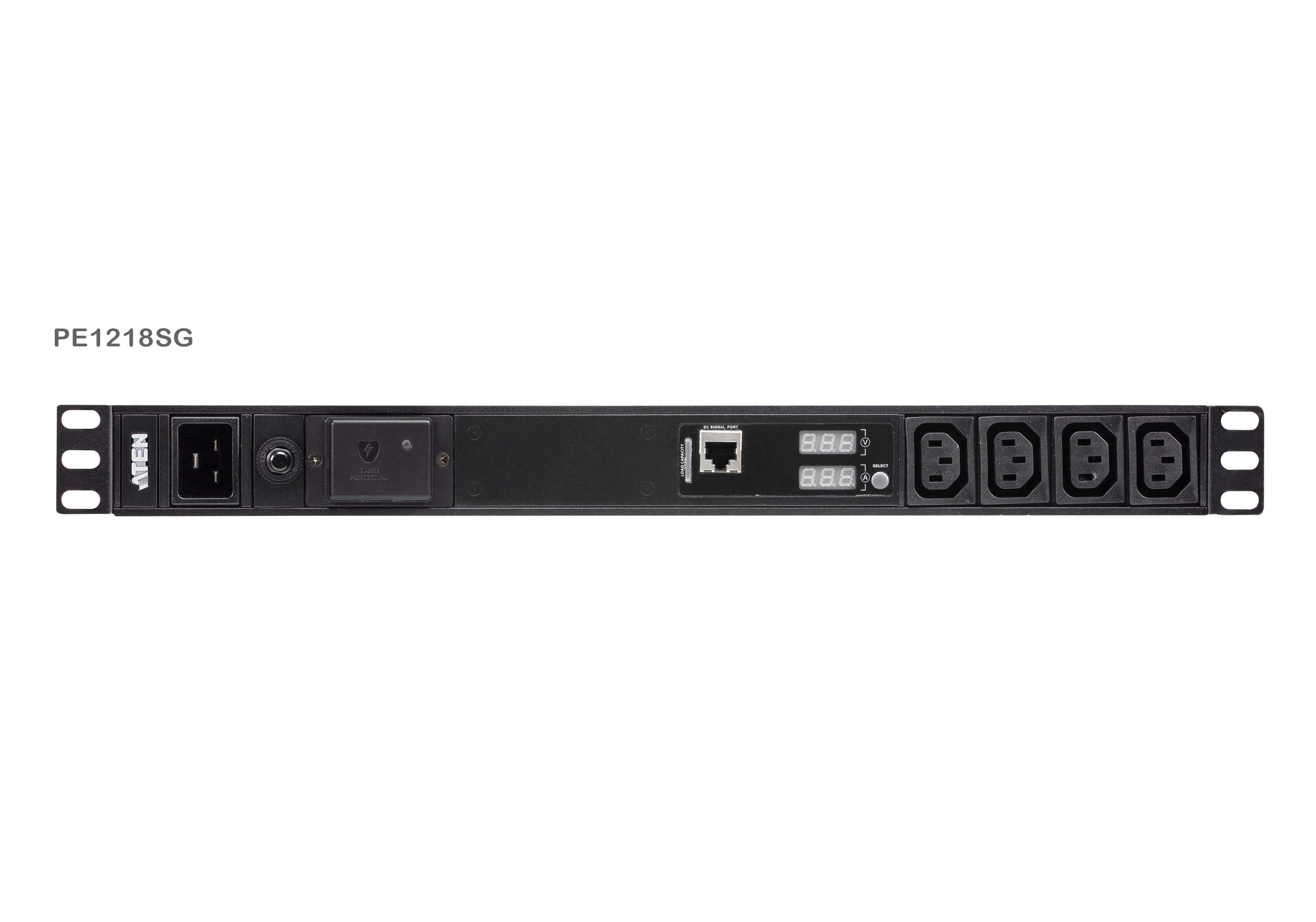 ATEN PE1218S PDU 19" 1U Parafoudre mesuré 16A 18 prises C13