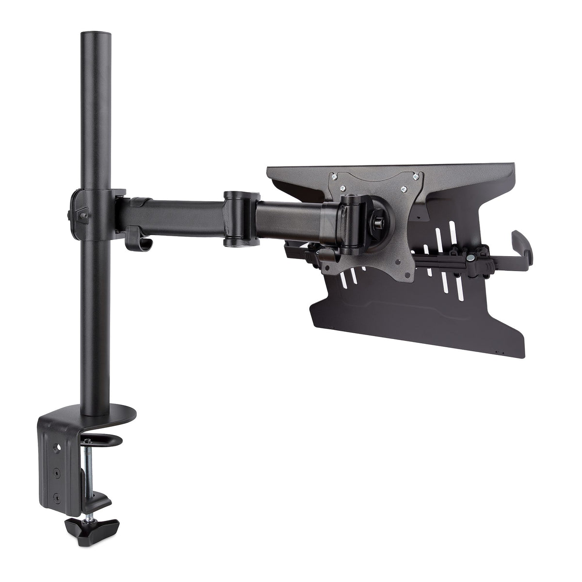 Laptop Desk Mount Monitor+Laptop Arm