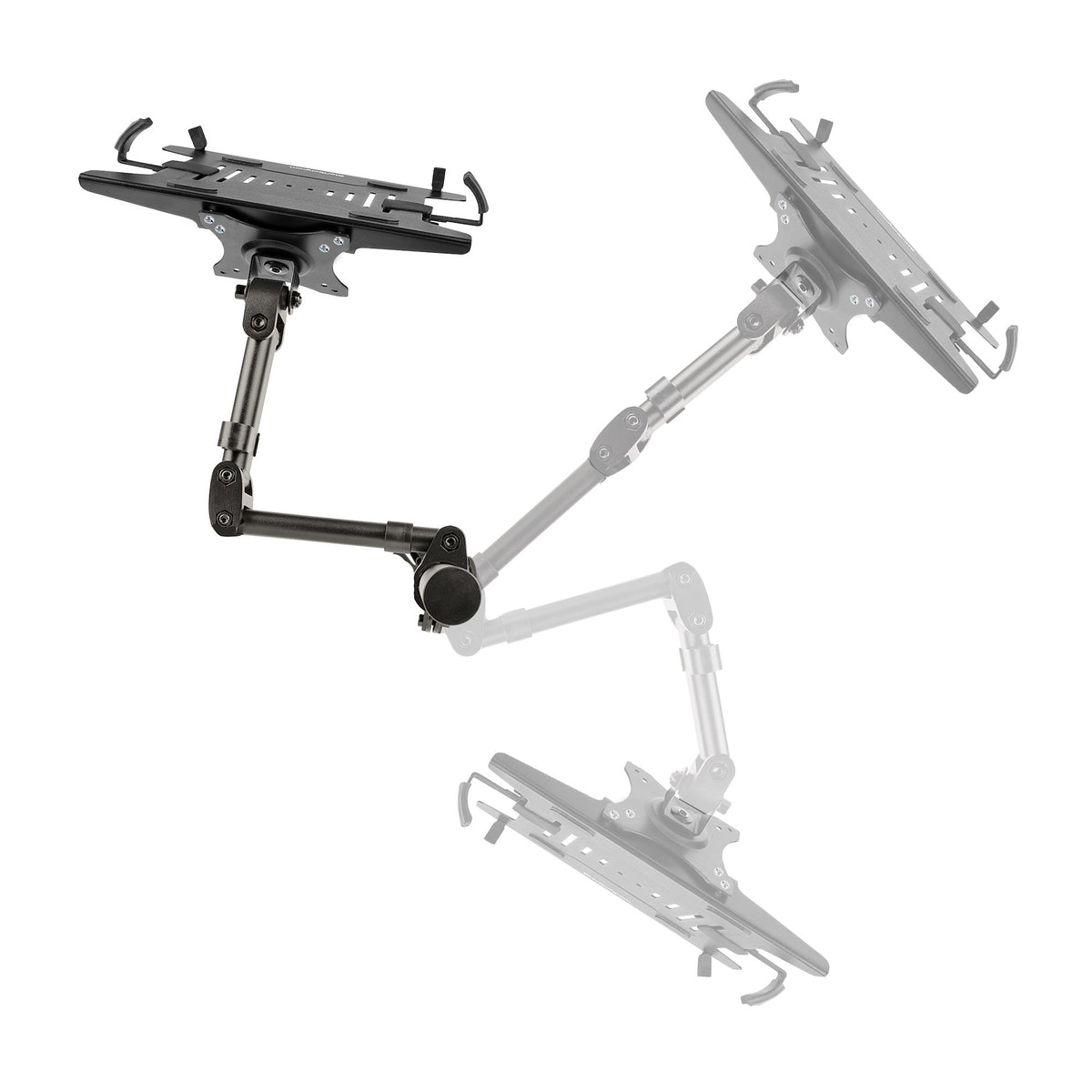 Laptop Desk Mount Monitor+Laptop Arm