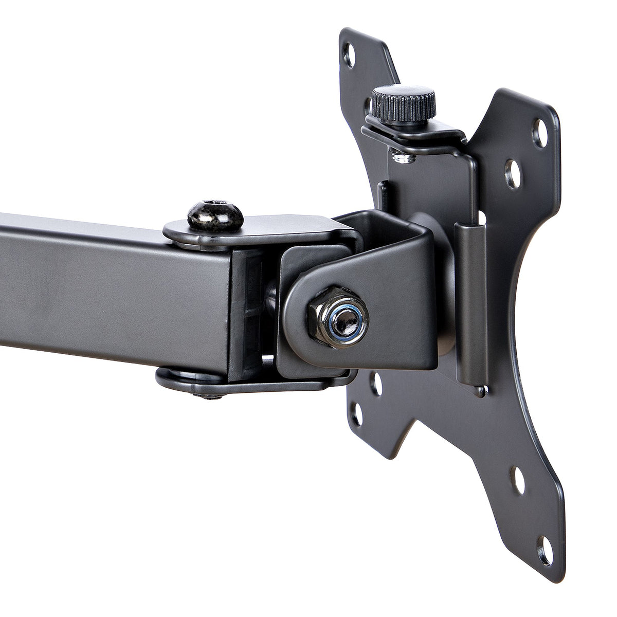 Monitor Arm with Laptop Tray Adjustable