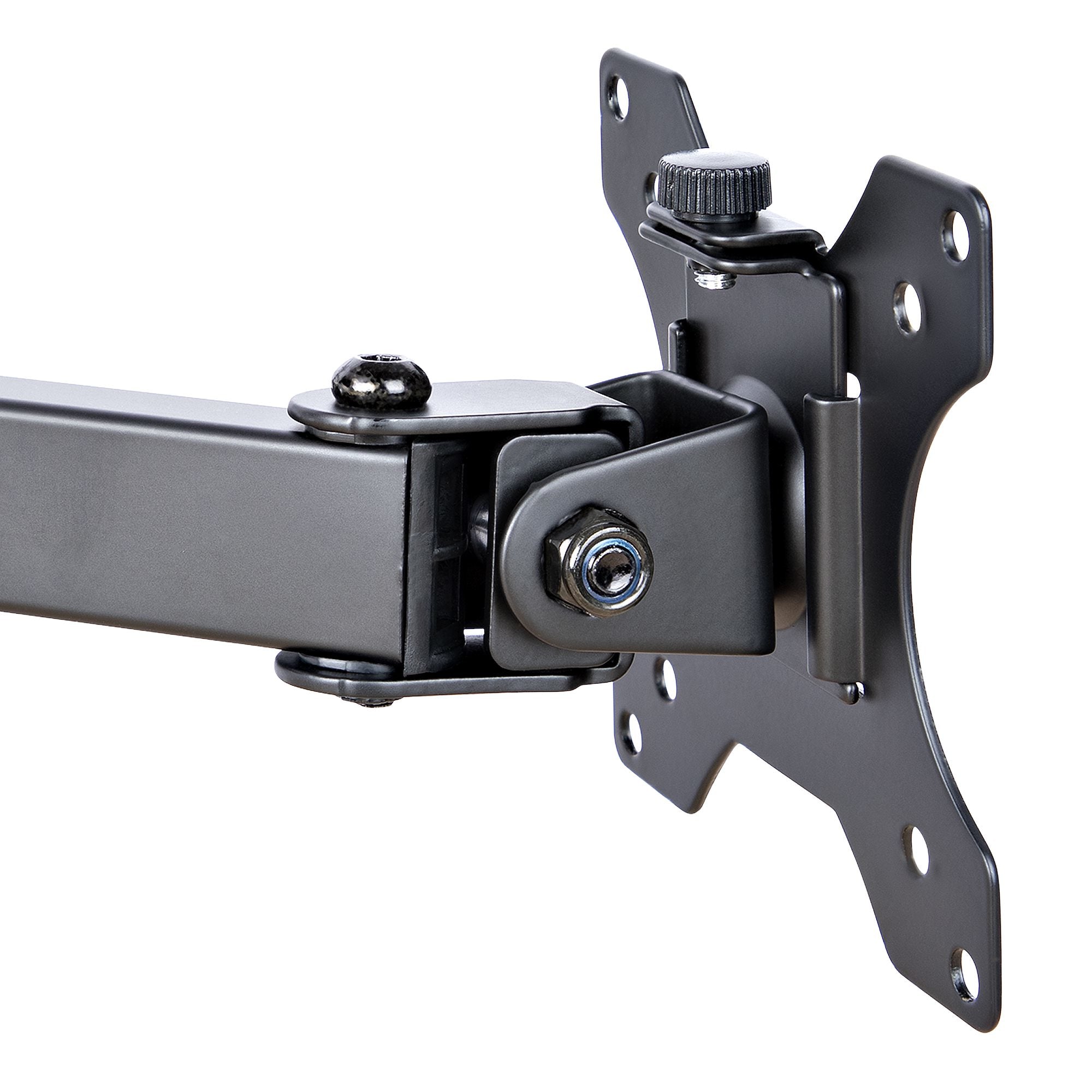 Monitor Arm with Laptop Tray Adjustable