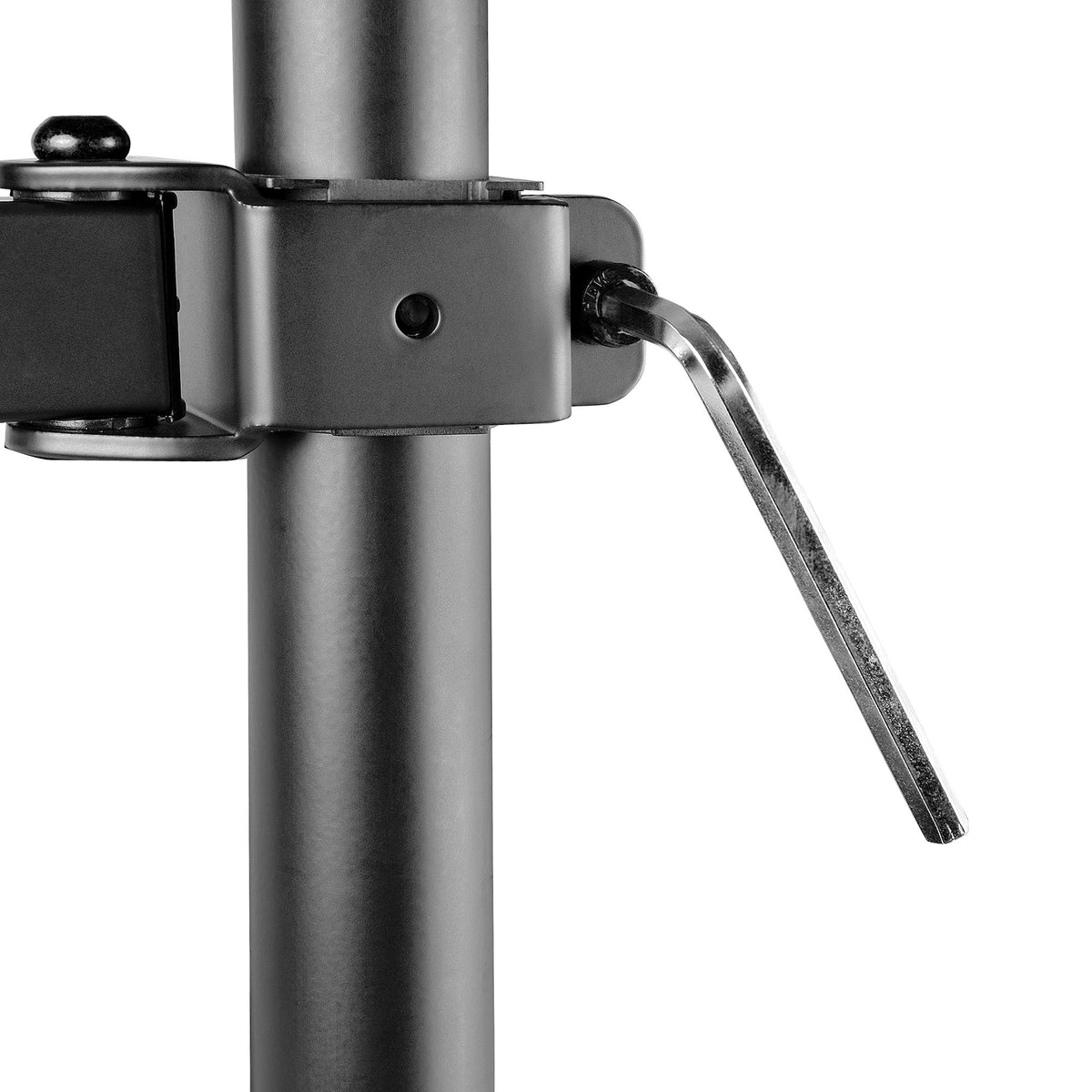 Monitor Arm with Laptop Tray Adjustable