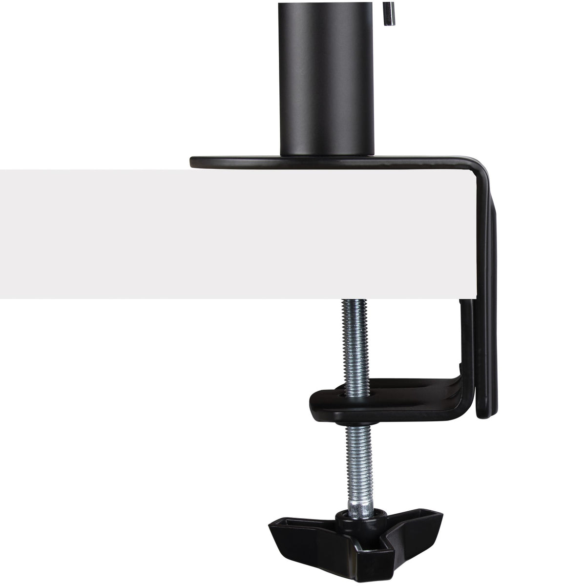 Monitor Arm with Laptop Tray Adjustable