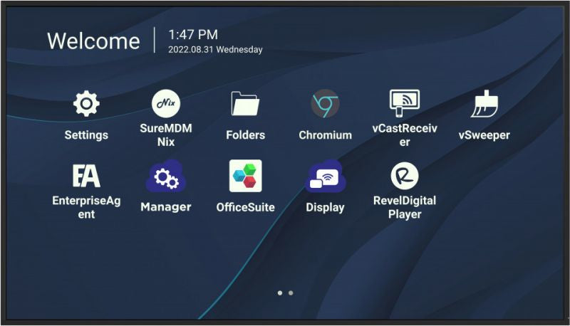 VS19115 75" LED commercial Display 3840