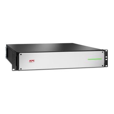 APC External battery pack rack-mountable DC lithium ion 50Ah 2U Black with silver front bezel TAA Compliant