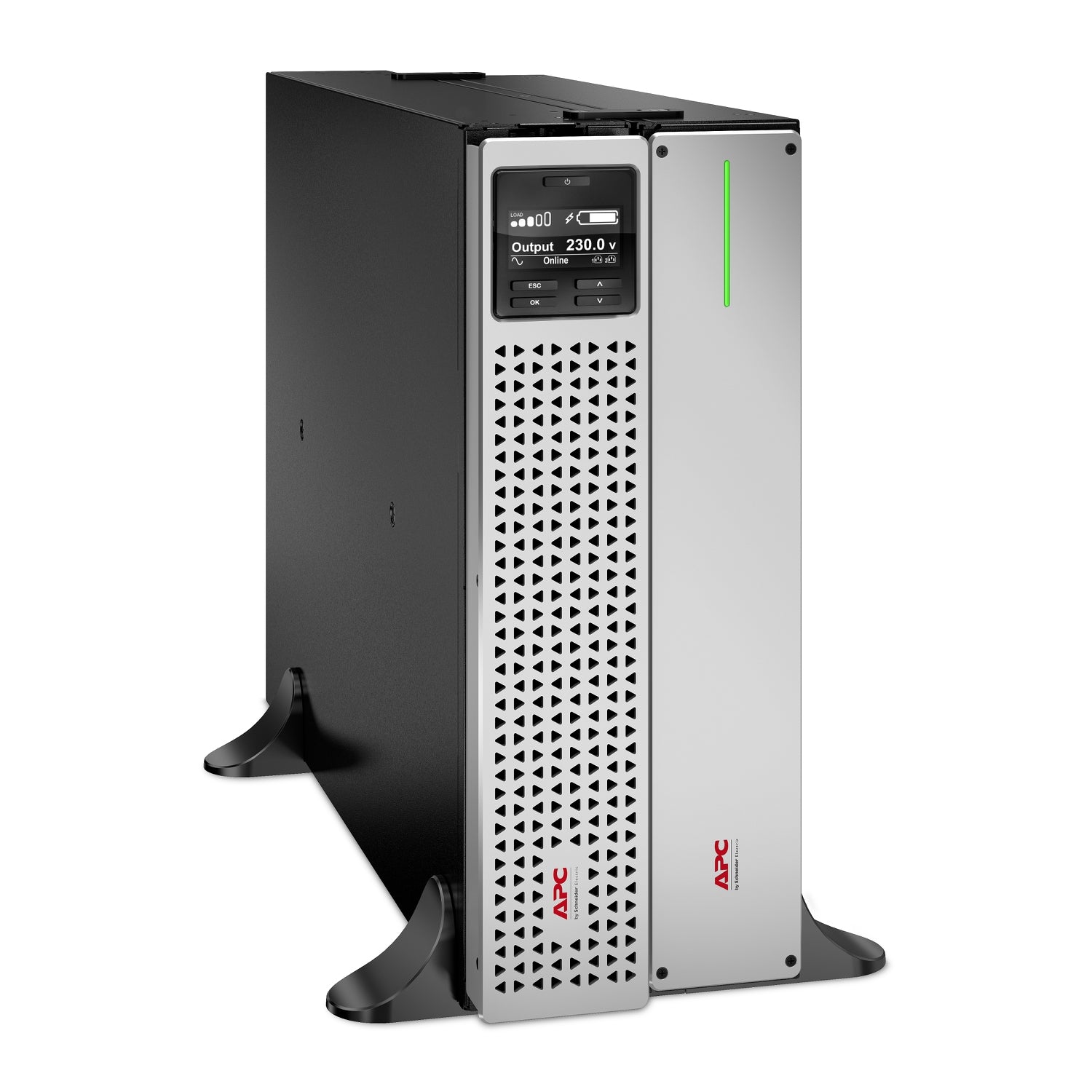APC Smart-UPS On-Line UPS Li-ion rack-mountable AC 220/230V 2700Watt 3000VA USB output connectors 8 4U 1.83m cord Black silver