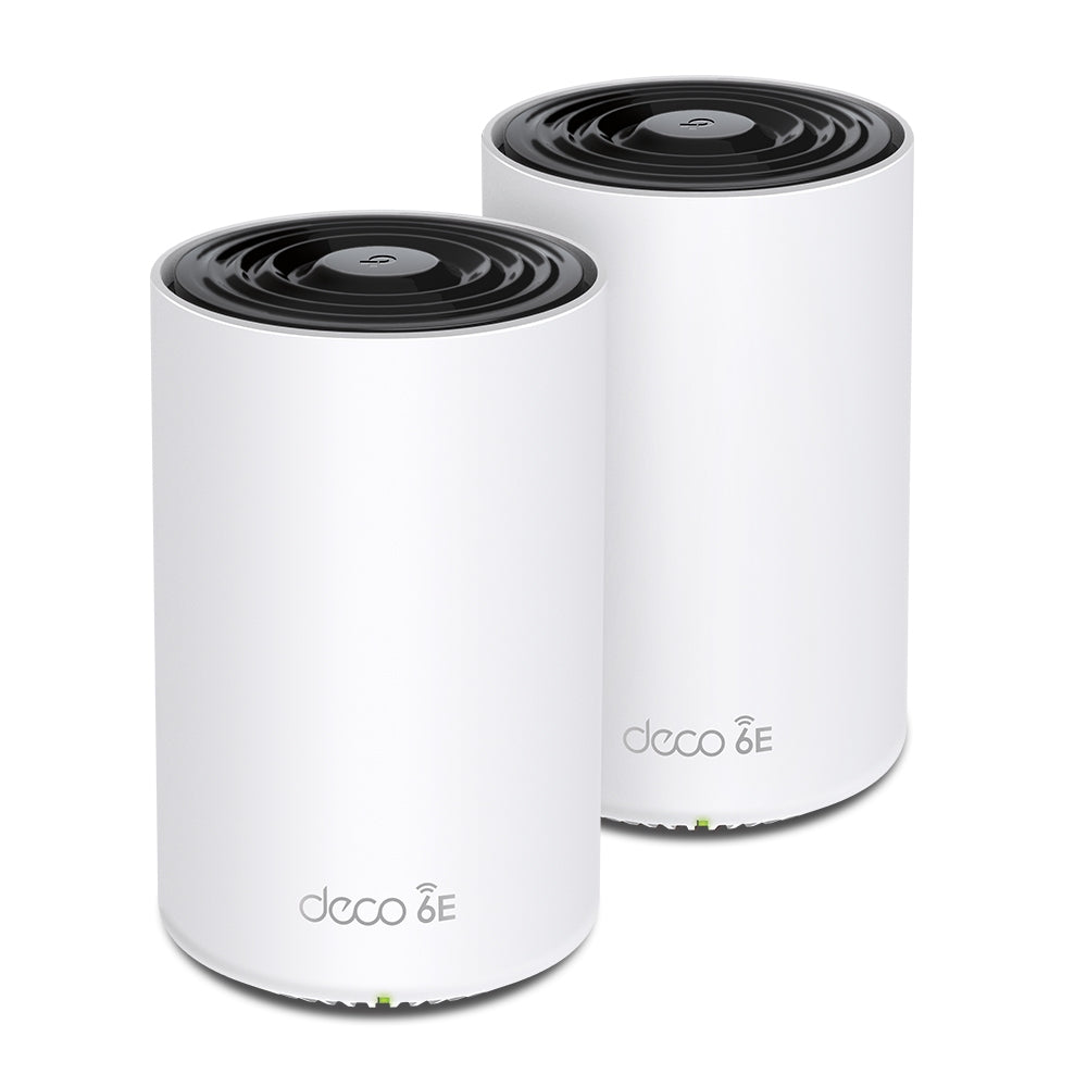 TP-LINK AXE5400 Whole Home Mesh Wi-Fi 6E System Tri-Band 574Mbps at 2.4GHz + 2402Mbps at 5GHz + 2402Mbps at 6GHz