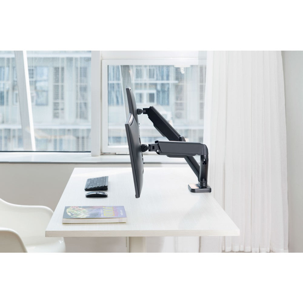"Techly ICA-LCD 462B Support de double moniteur 17-32"" LCD 9kg rotatif a gaz"