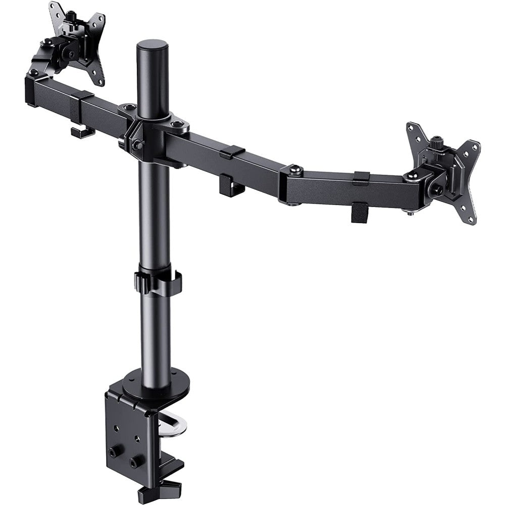 Techly ICA-LCD 582-D Support de Moniteur Double 13-32” LCD 8kg Bureau Rotatif