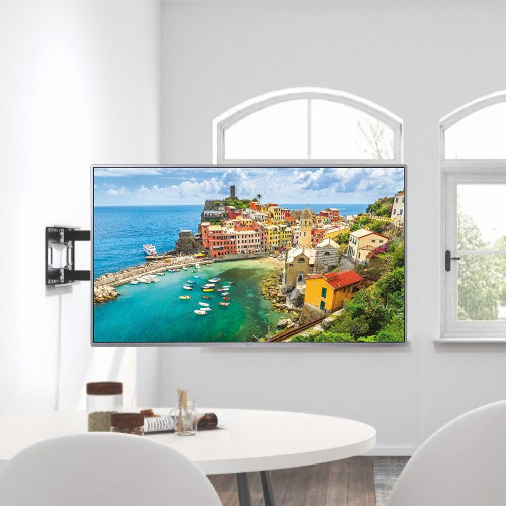 "Techly ICA-PLB 490 Support mural pour TV 43-80"" LED/LCD 50kg pivotant inclinable"