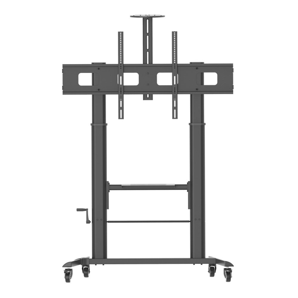 "Techly ICA-TR230 Support TV mobile 52-110"" 120kg Réglage de hauteur fluide"