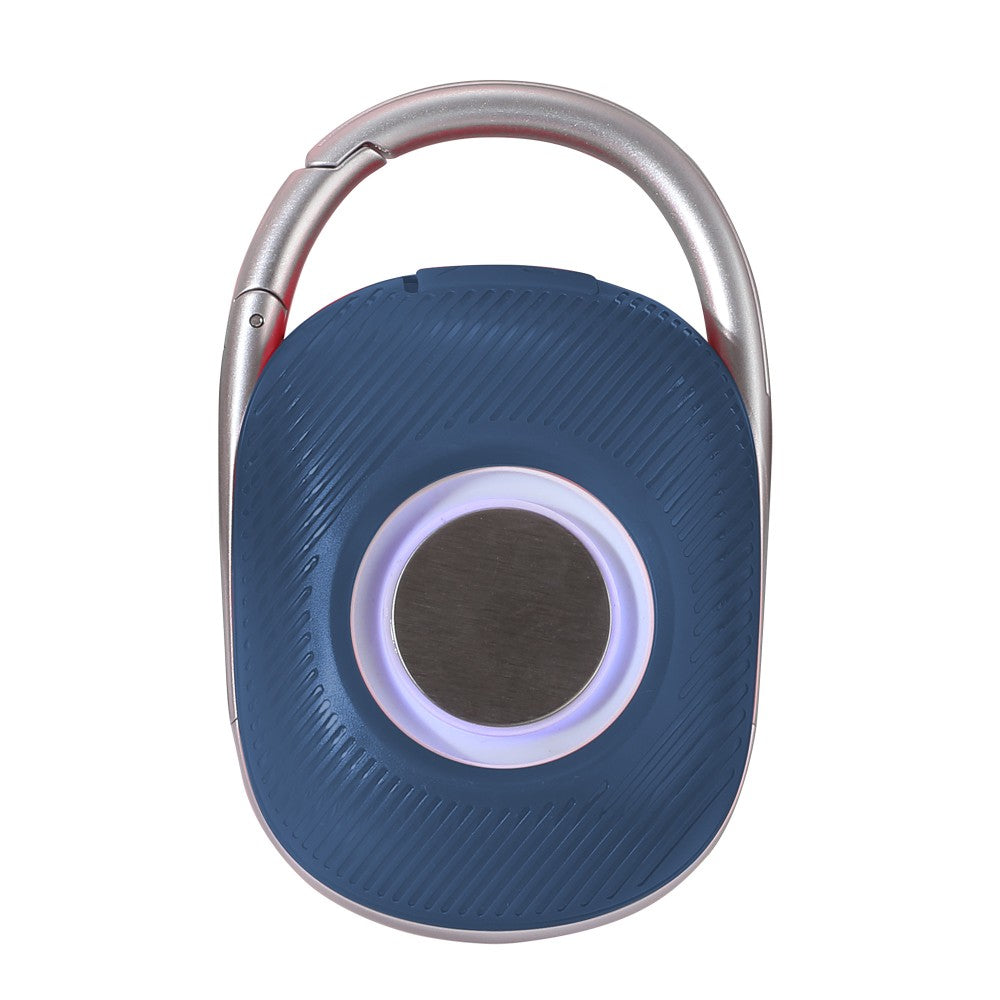 Techly ICASBL321BL Haut-parleur Bluetooth 5.3, 5W TWS, LED USB MicroSD MP3 Bleu
