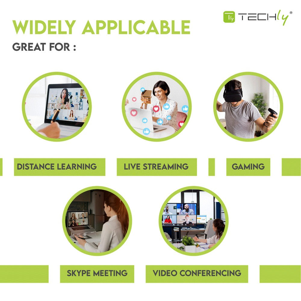 Techly ICC SH-22 Microphone de conférence +mute