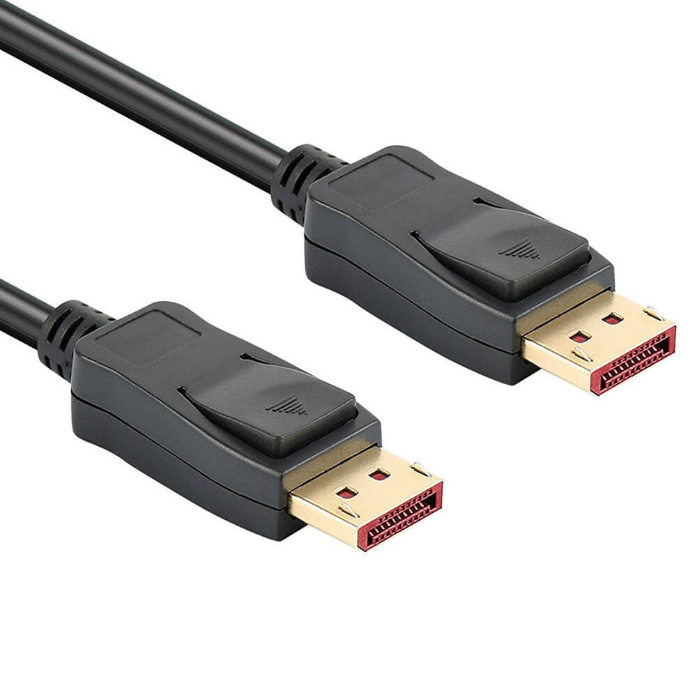 Techly ICOC DSP-A14-050NT Câble DisplayPort vers DisplayPort 1.4 8K*60Hz M/M 5m