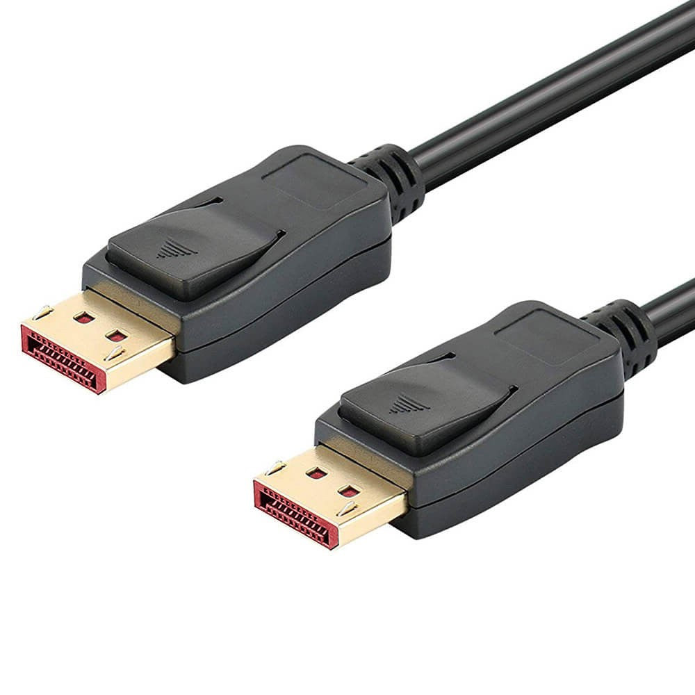 Techly ICOC DSP-A14-050NT Câble DisplayPort vers DisplayPort 1.4 8K*60Hz M/M 5m