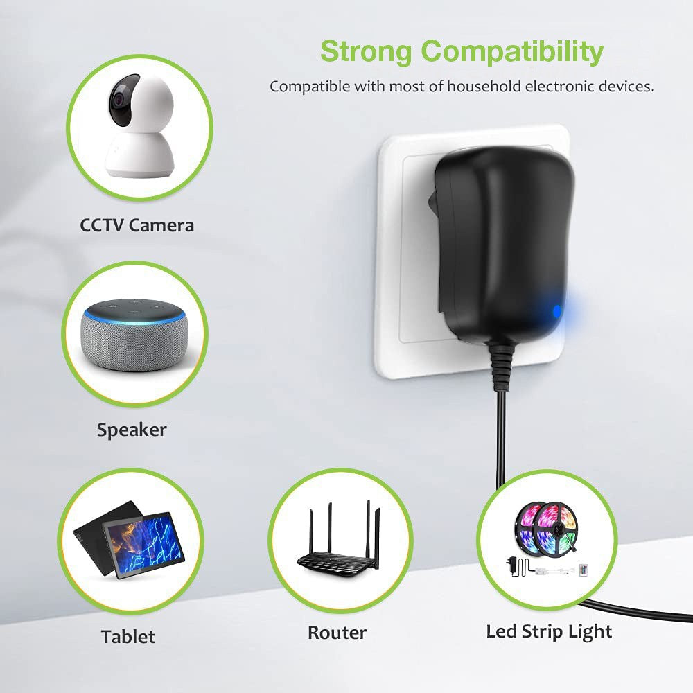 Alimentation universelle 230V Techly IPW-NTS2250G2 27W/2.25A 3-12V avec 6 connecteurs DC et USB