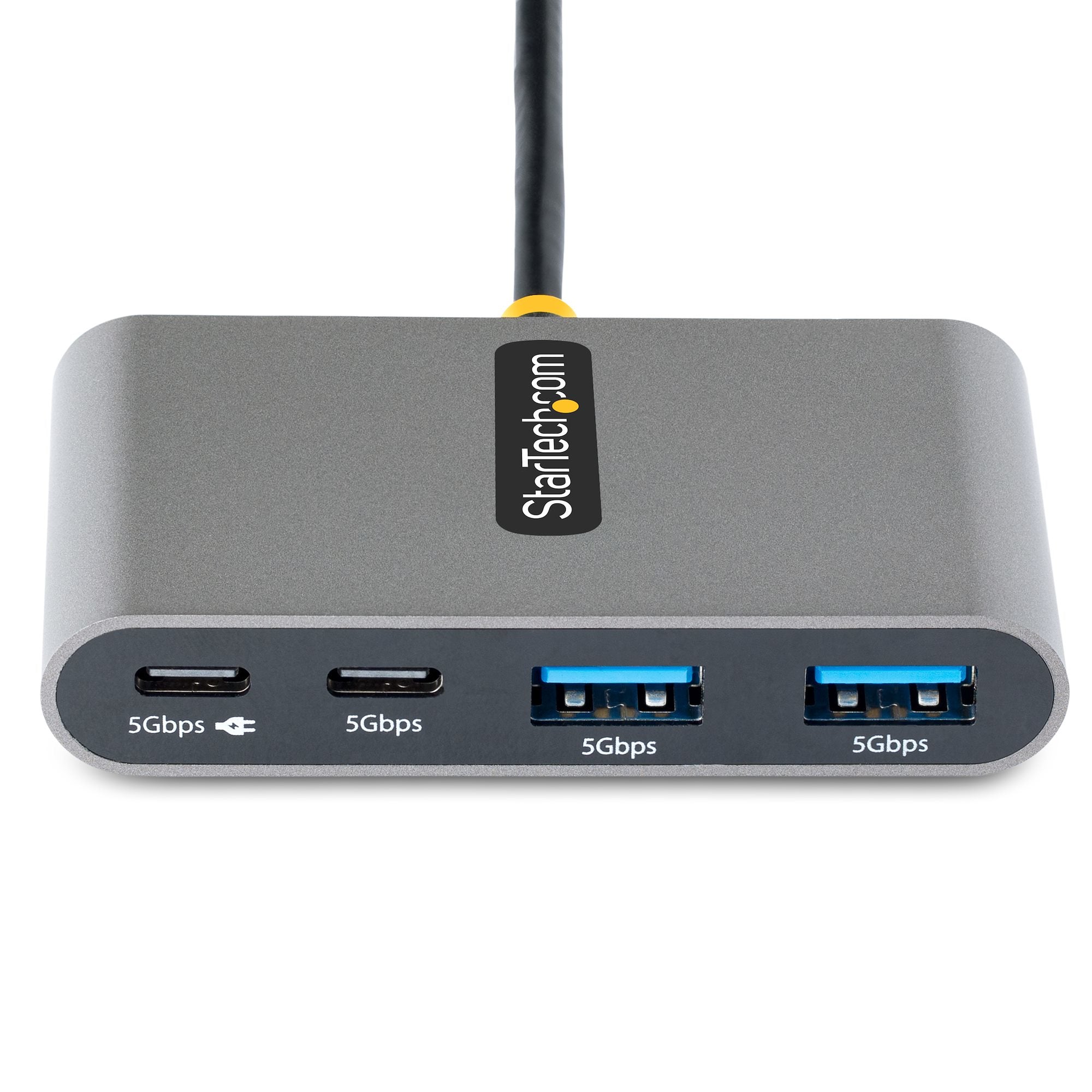 4-Port USB-C Hub with 100W PD 5Gbps