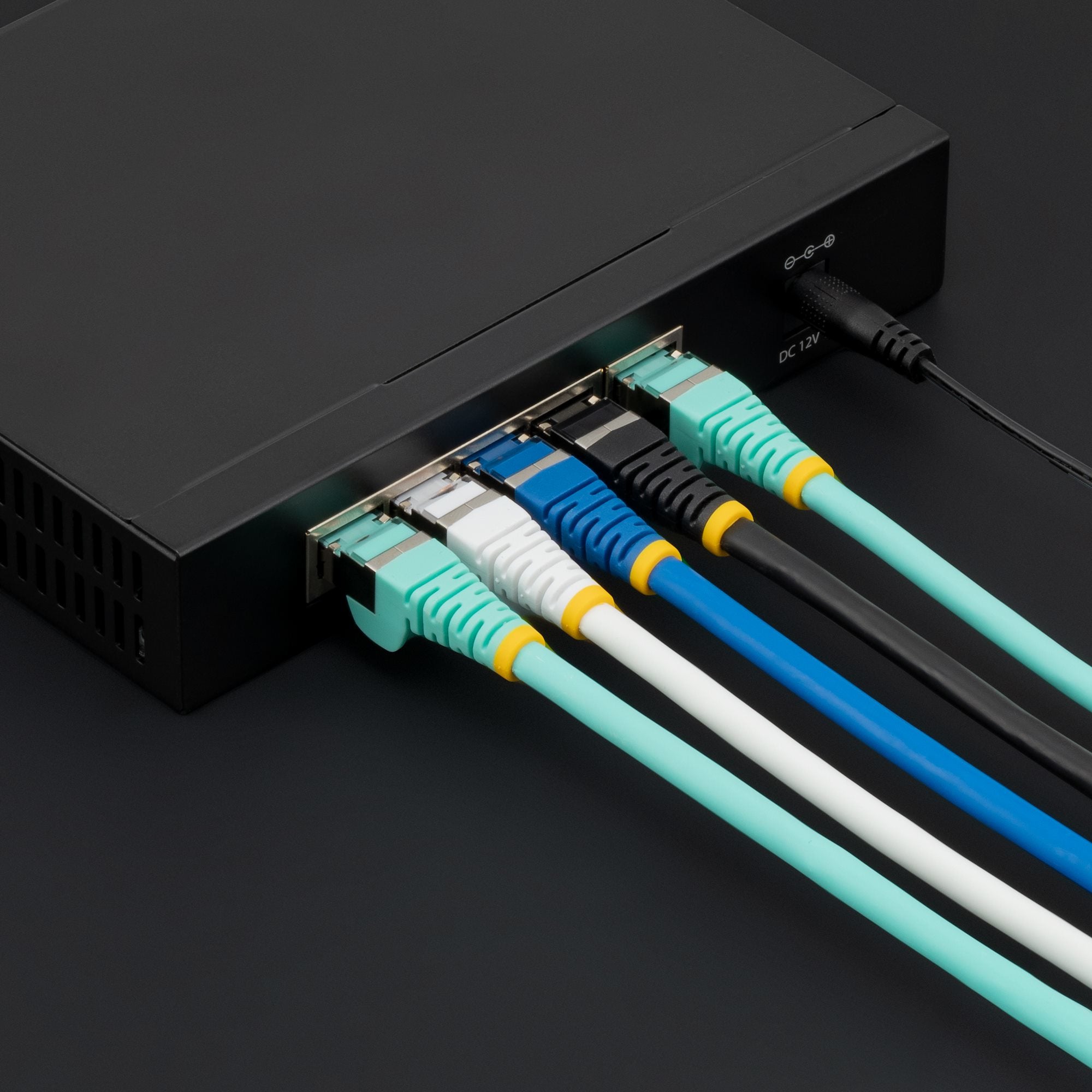 10m LSZH CAT6a Ethernet Cable - Blue