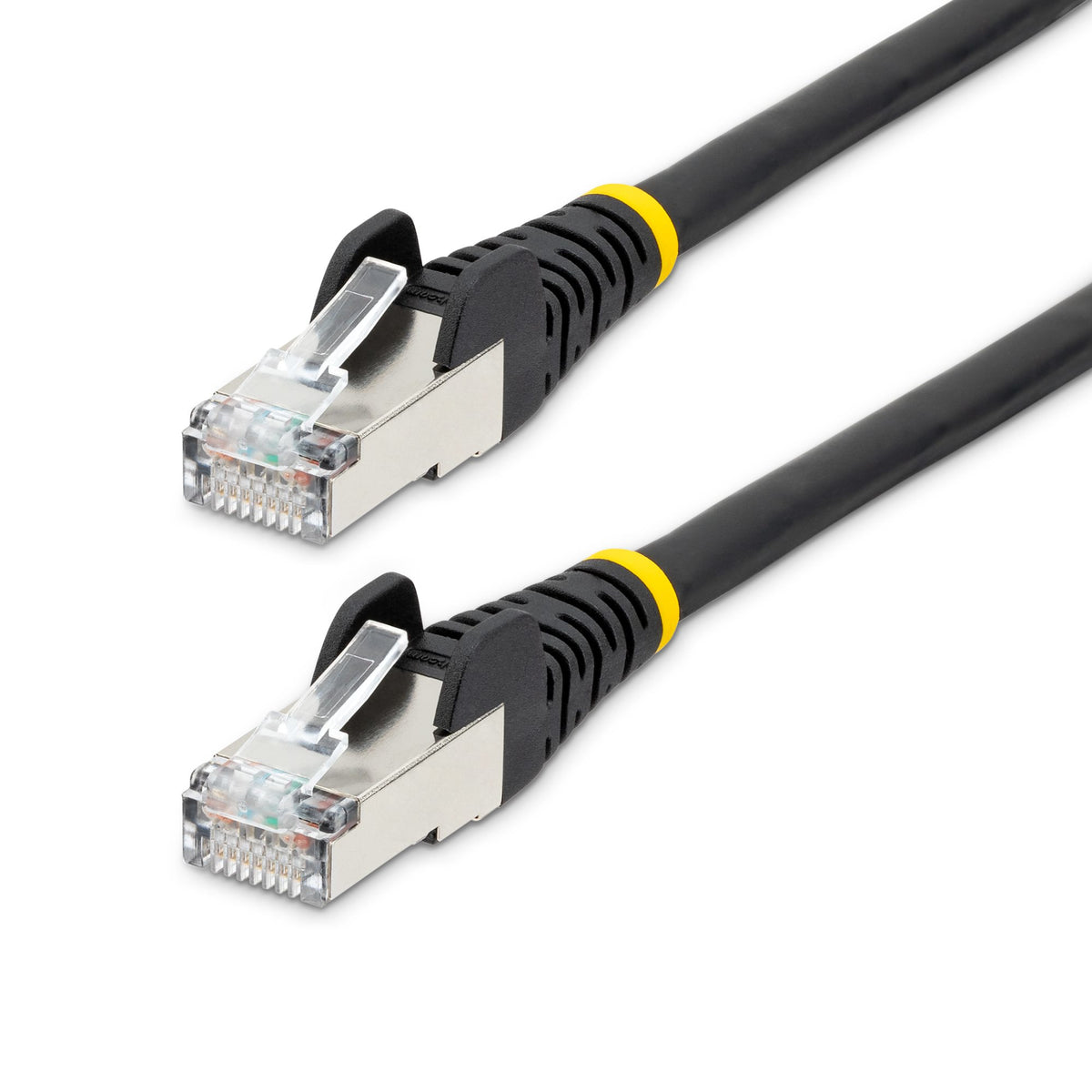 1m LSZH CAT6a Ethernet Cable - Black