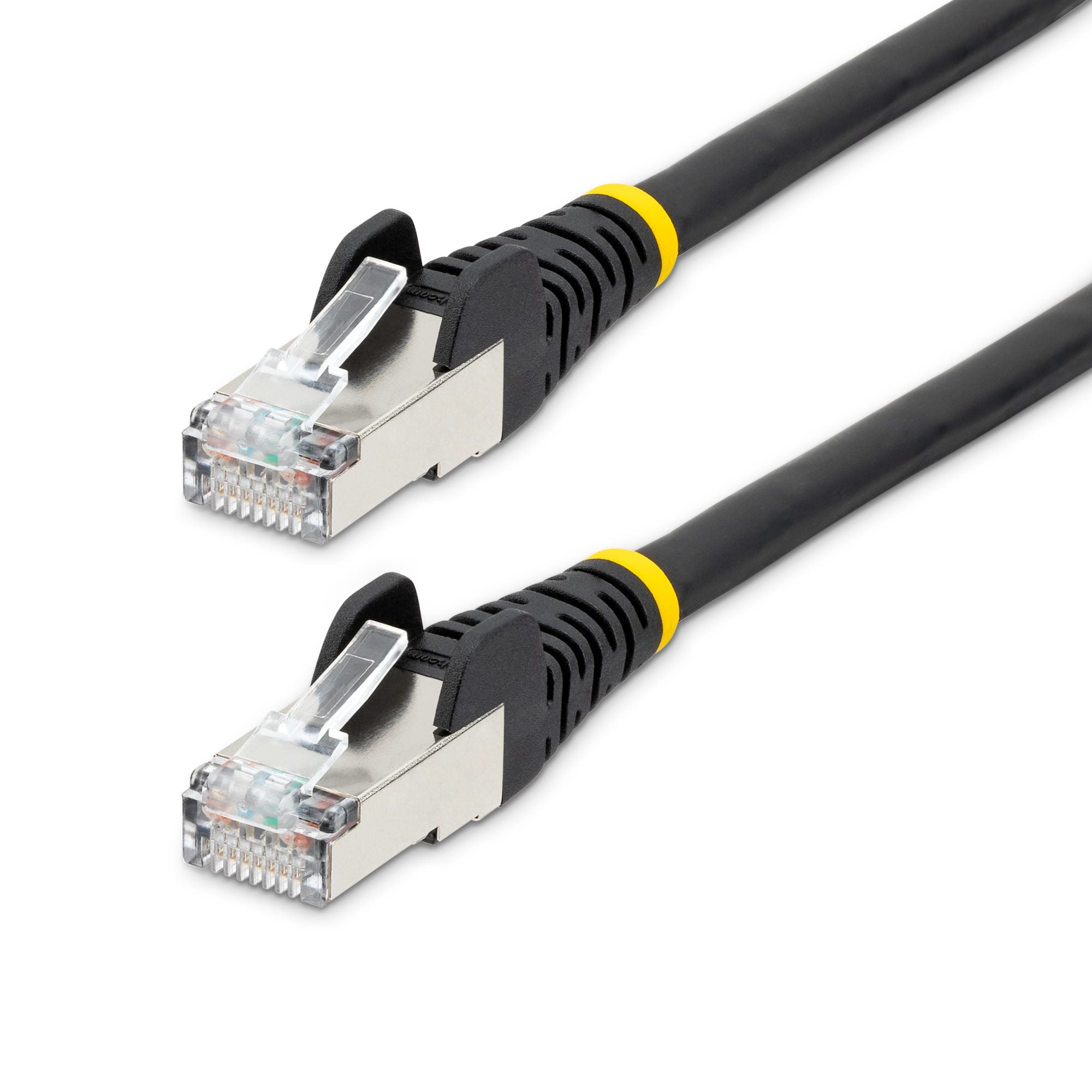 1m LSZH CAT6a Ethernet Cable - Black