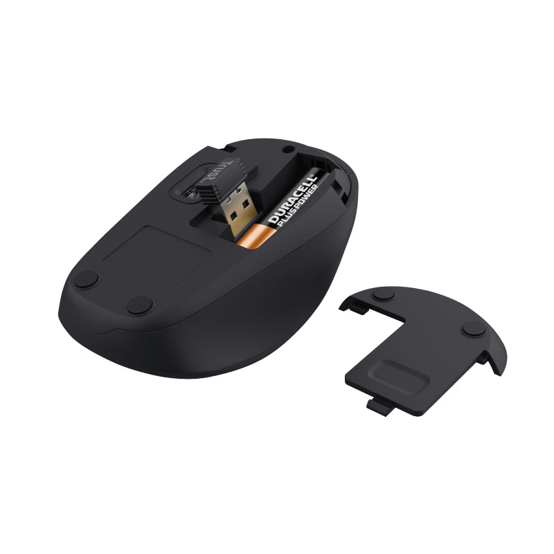 TRUST Souris sans fil compacte YVI+ ECO - Black