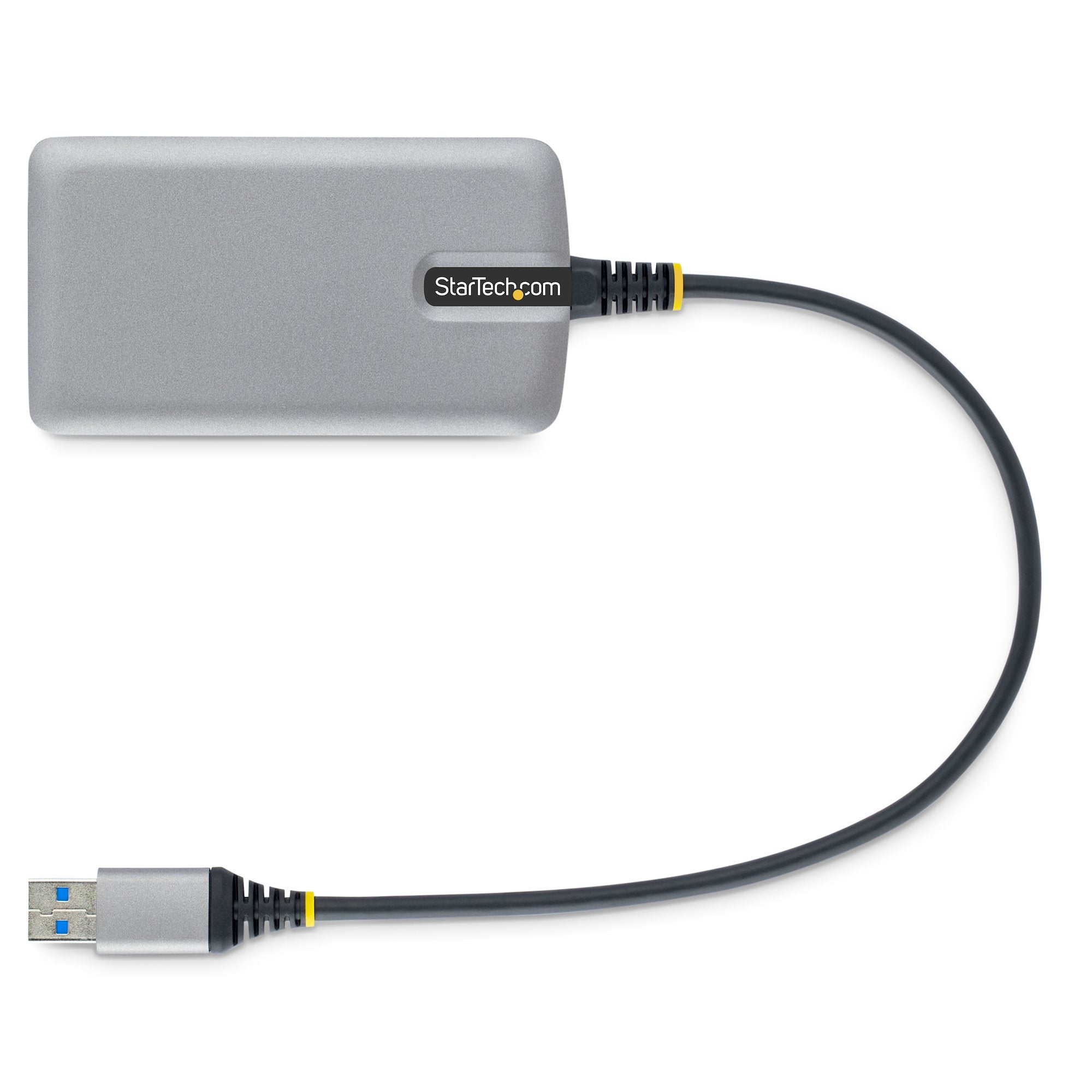 3-Port USB Hub w/GbE Ethernet Adapter