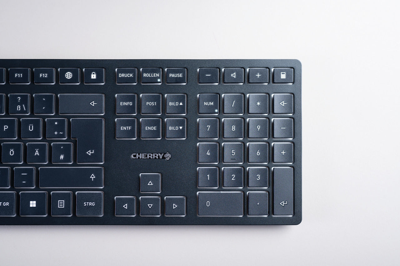 CHERRY Clavier KW9100 SLIM sans fil QWERTY (GB)