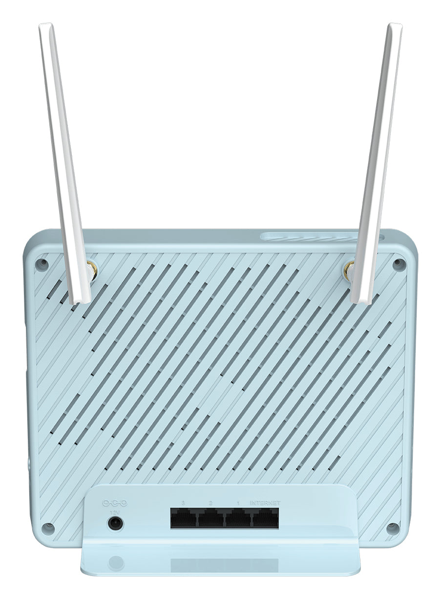 D-LINK Eagle Pro AI Wi-Fi6 4G+ LTE Cat. 6 Desktop Router And Auto WAN 4G backup 3 Gigabit LAN ports 1 Gigabit WAN port
