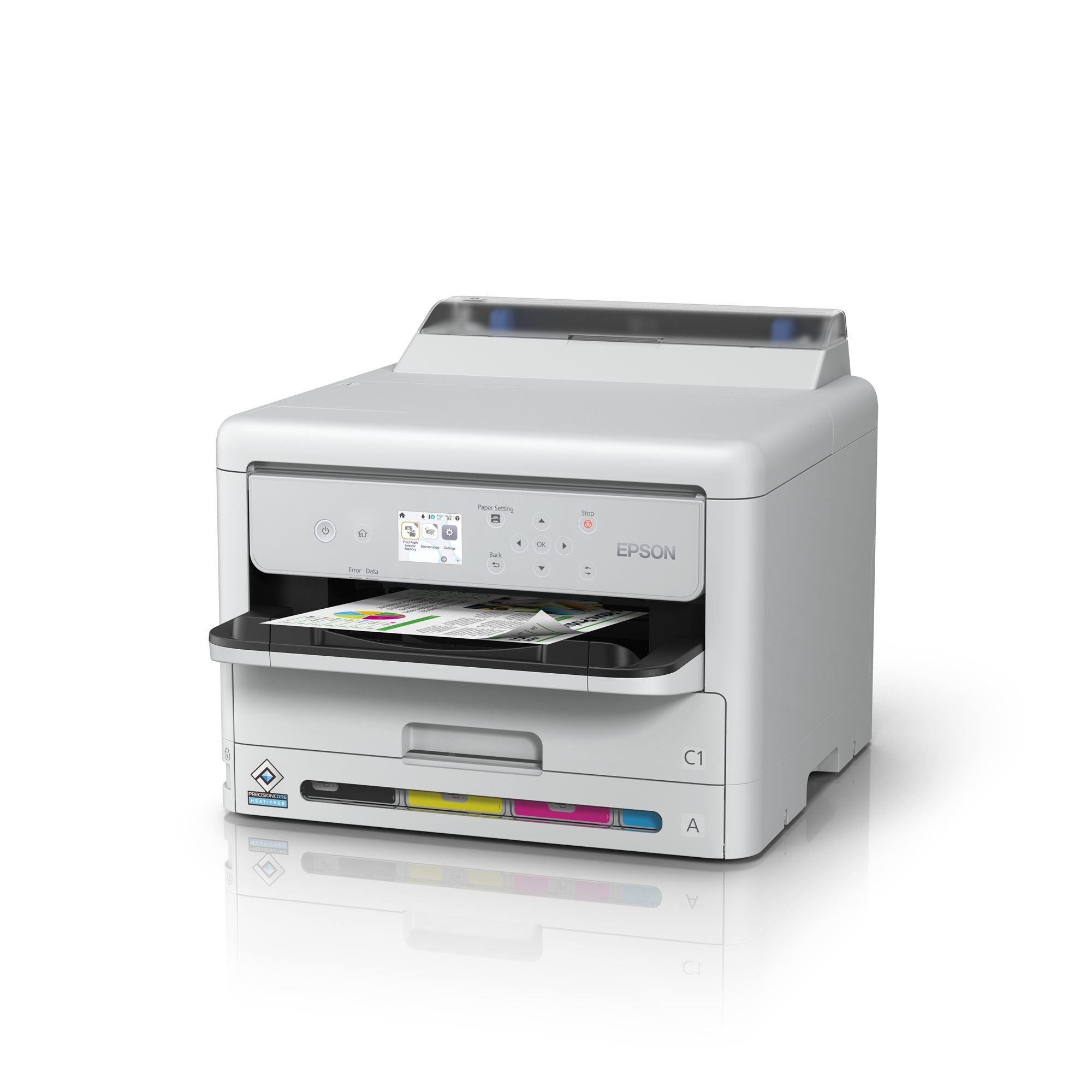 EPSON WorkForce Pro WF-C5390DW Printer colour Duplex ink-jet A4 4800x1200dpi 25ppm capacity 330 sheets USB Gigabit LAN Wi-Fi