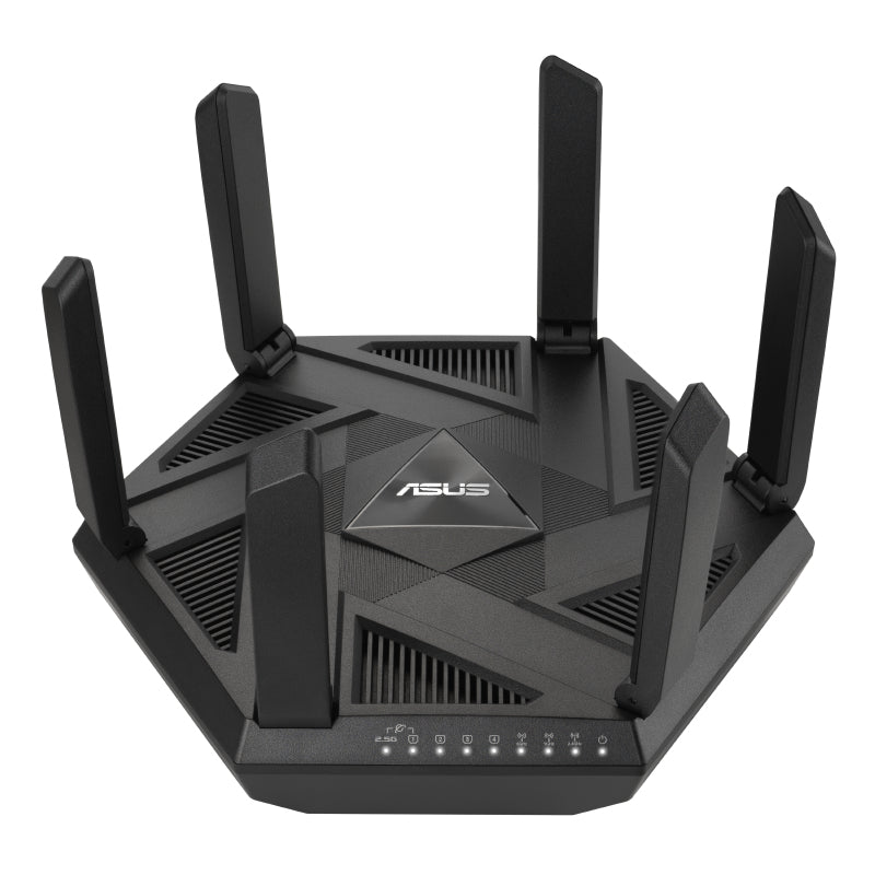 ASUS RT-AXE7800 Tri-Band WiFi 6E Router 6GHz Band Safe Browsing AiProtection Pro 2.5G Port Link Aggregation