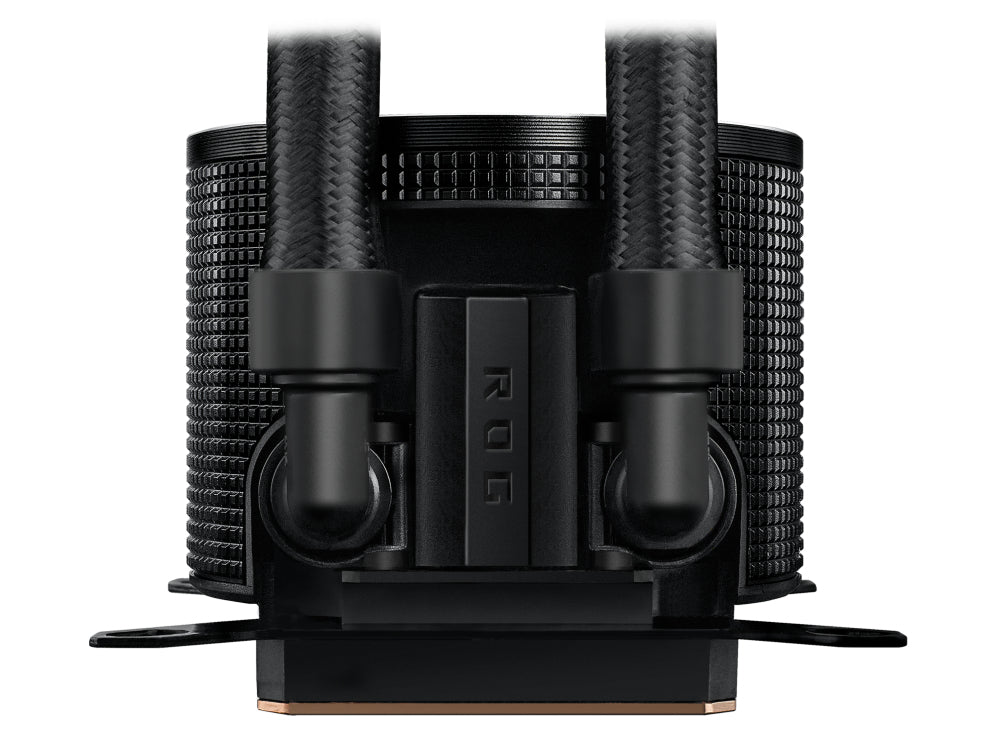 ASUS ROG RYUO III 240 ARGB all-in-one CPU liquid cooler with Asetek 8th gen pump solution and Anime Matrix LED Display