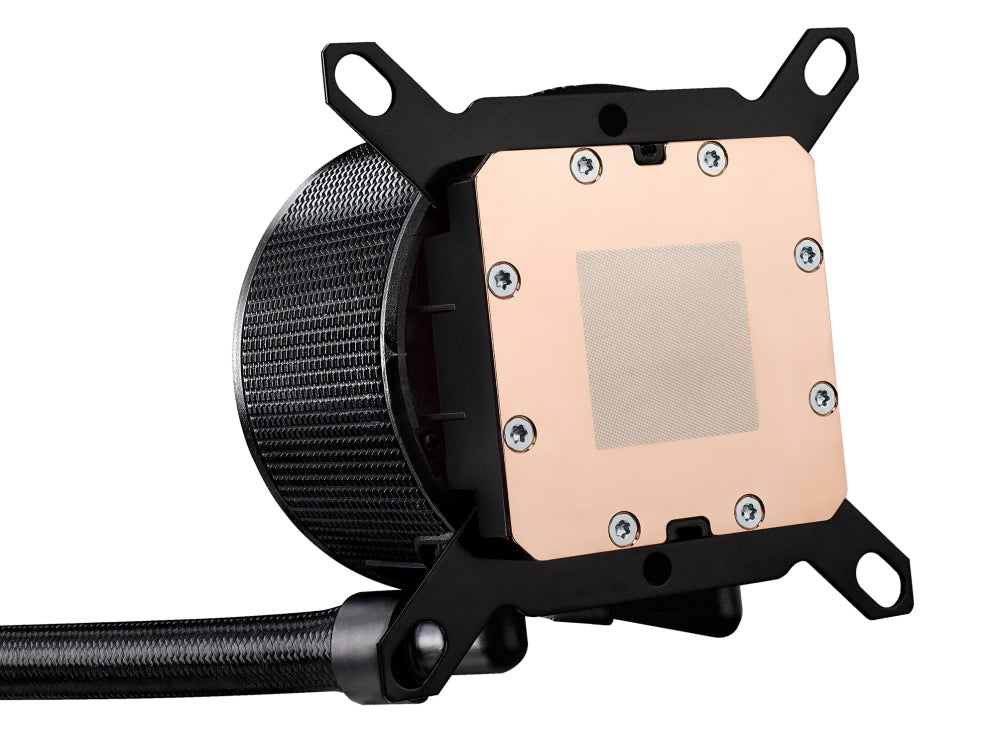 ASUS ROG RYUO III 240 ARGB all-in-one CPU liquid cooler with Asetek 8th gen pump solution and Anime Matrix LED Display
