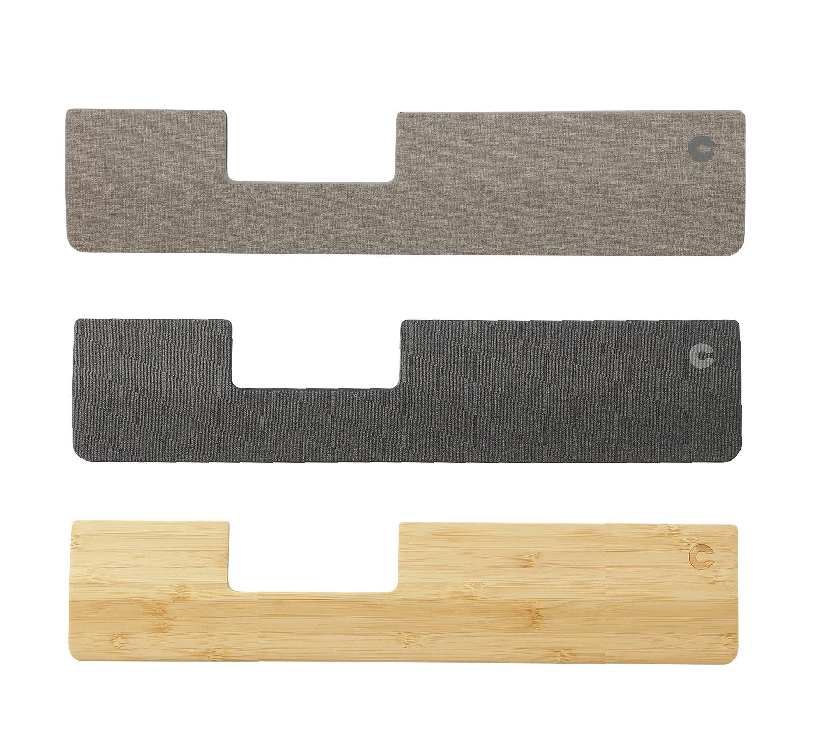 CONTOUR DESIGN Repose-poignets Regular en bambou pour Roller/SliderMouse Pro