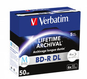 MDisc BD-R DL 6X 50GB 5 Pack JewelCASE