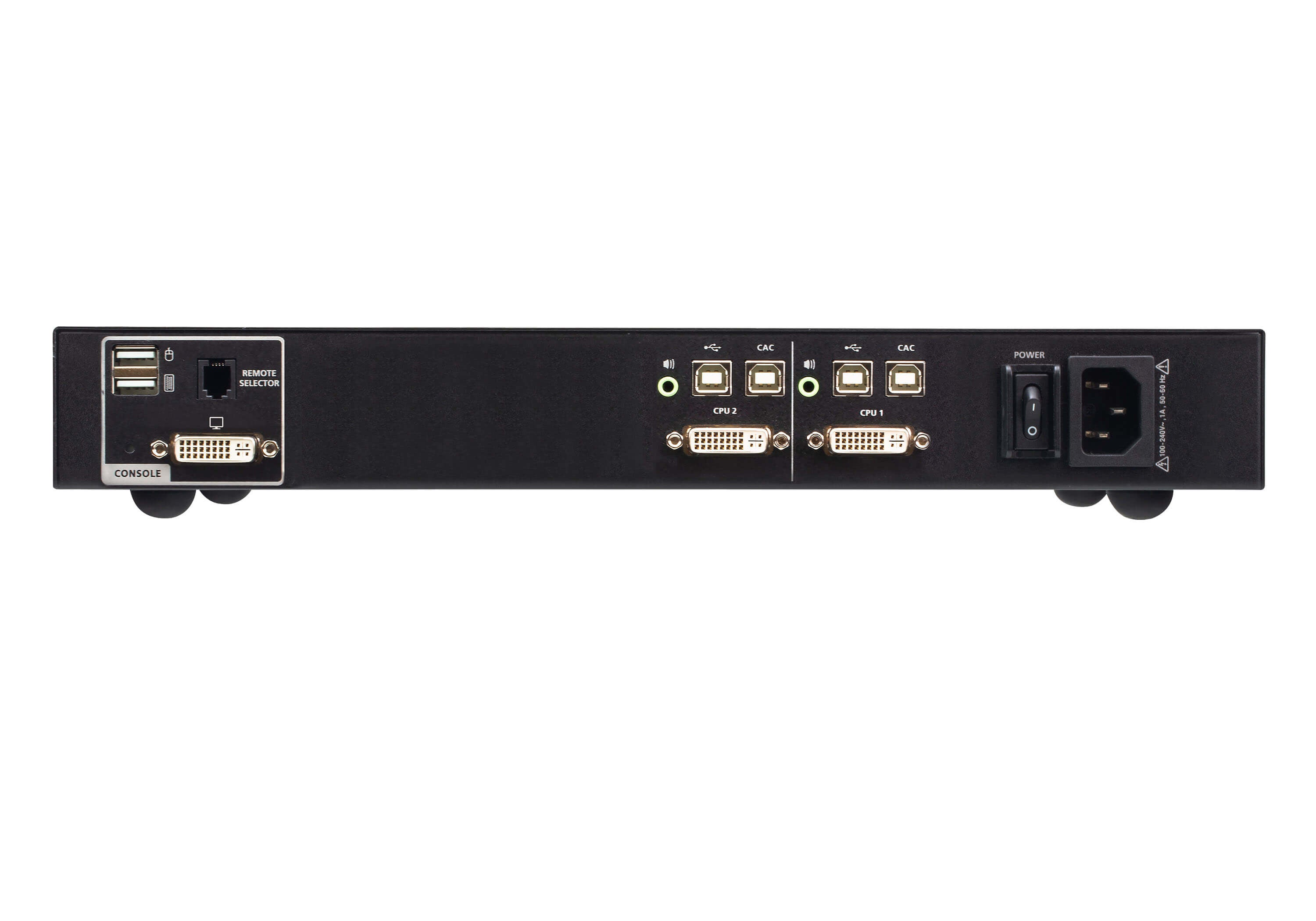 ATEN CS1182D4C Switch KVM sécurisé Militaire DVI / USB 2 Ports (PSDPP4)