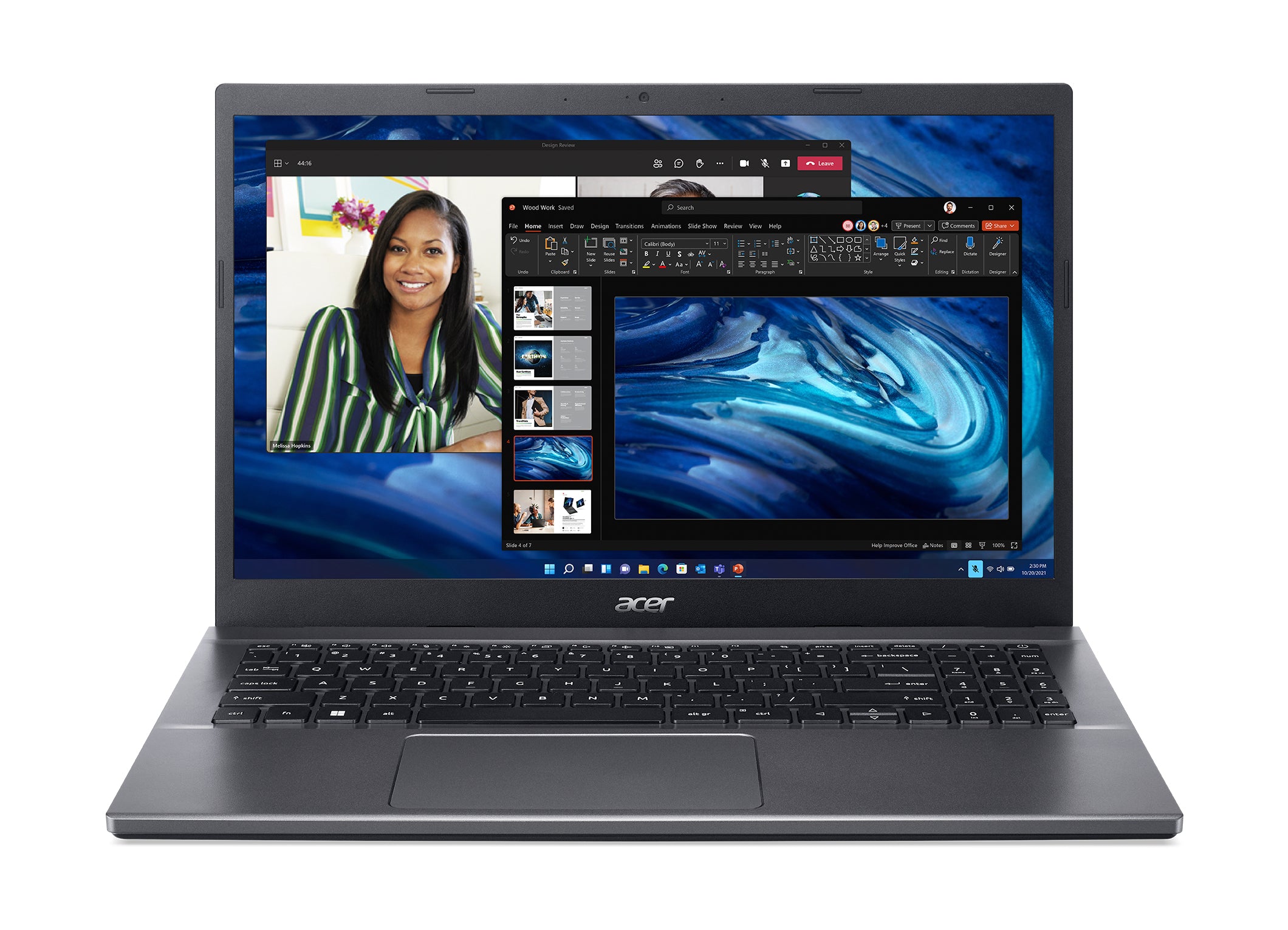 PC Portable ACER EXTENSA EX215-55-53DU - (Clavier AZERTY - Intel Core i5 - ROM 512 Go SSD - 8 Go RAM 15.6'', Win 11 Pro) Gris