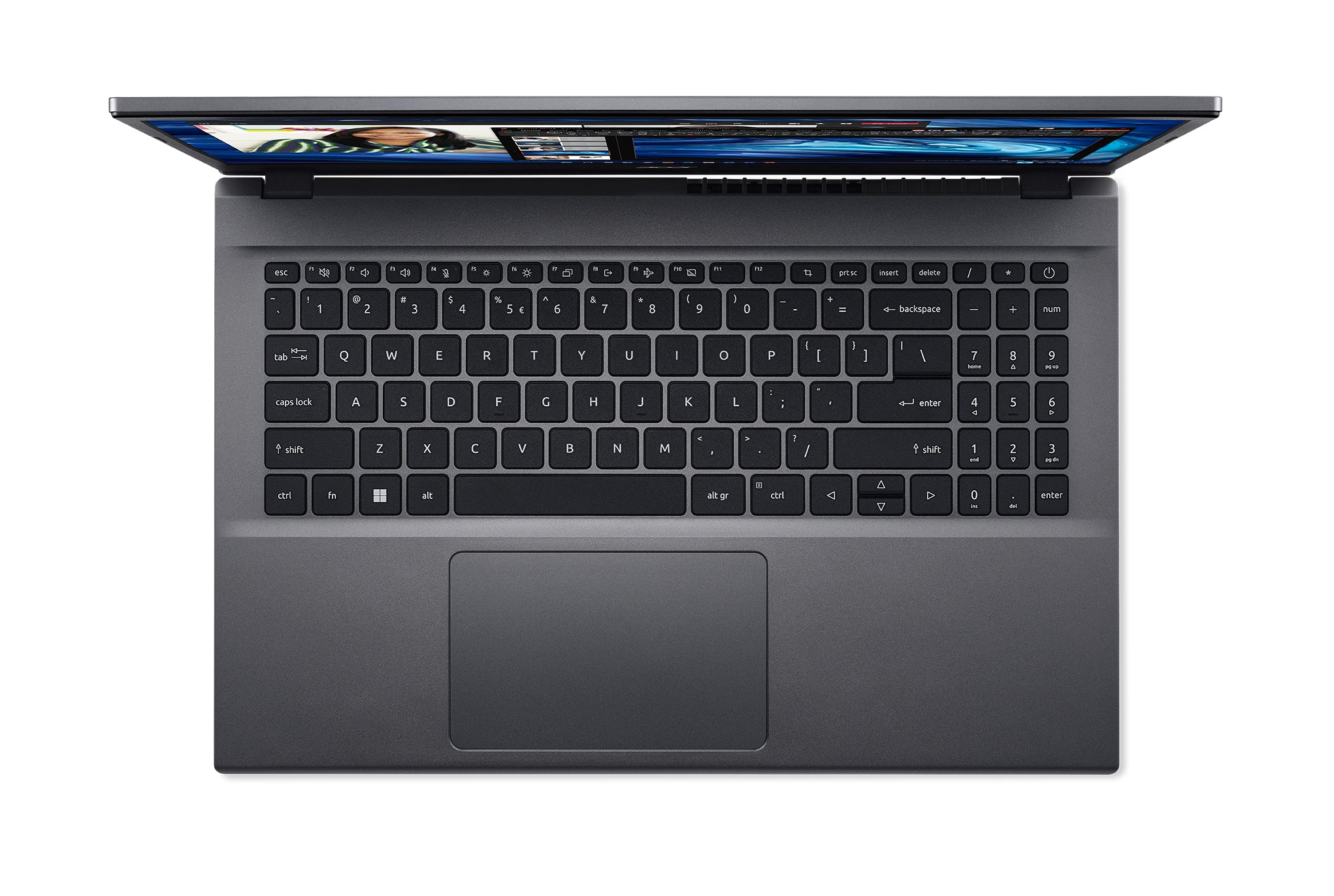PC Portable ACER EXTENSA EX215-55-53DU - (Clavier AZERTY - Intel Core i5 - ROM 512 Go SSD - 8 Go RAM 15.6'', Win 11 Pro) Gris