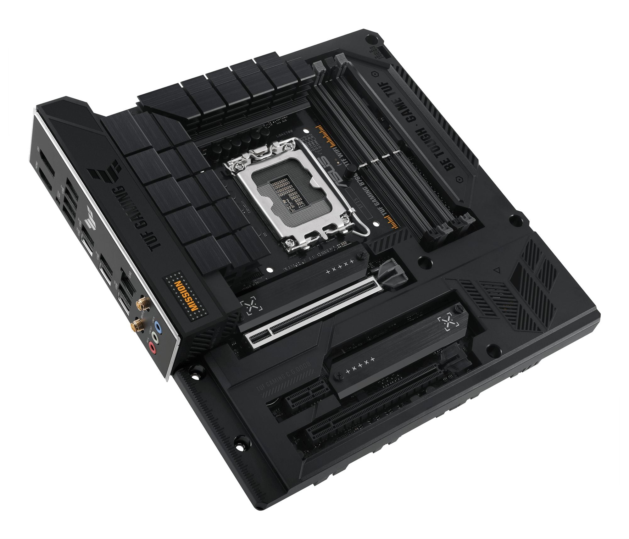 ASUS TUF GAMING B760M-BTF WIFI LGA 1700 4DDR5 microATX 4xSATA MB 1xHDMI 2.1 1xDP 1.4 3xM.2