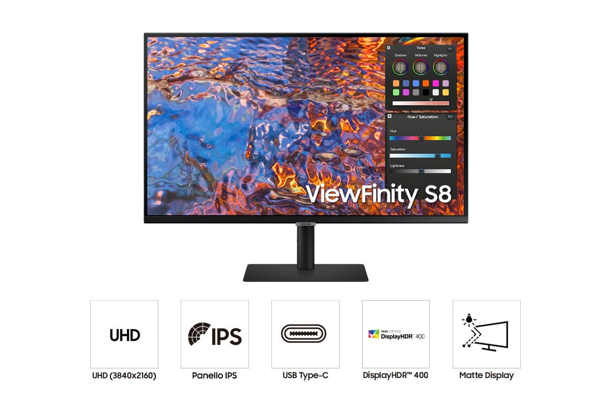 S27B800P 27" 16:9 3840x2160 IPS