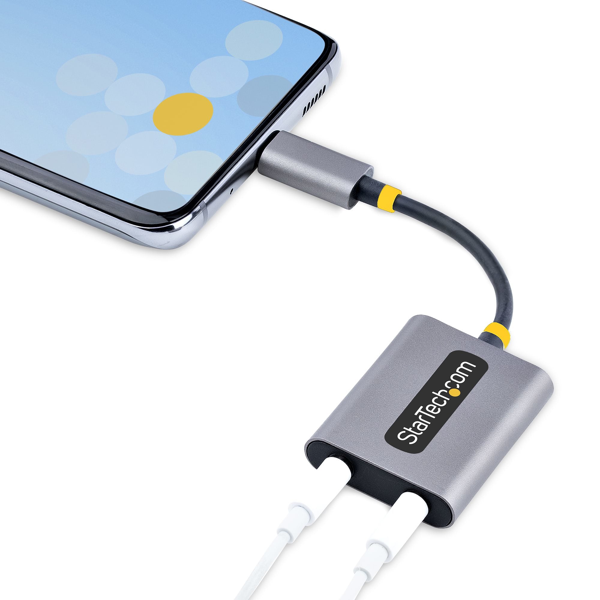 USB-C Headphone Splitter/Dongle with Mic