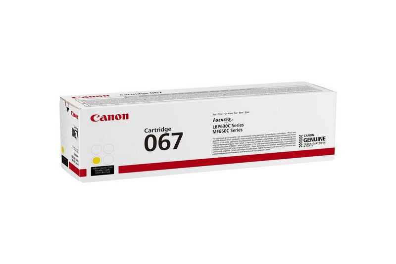 CANON Toner Cartridge 067 Yellow