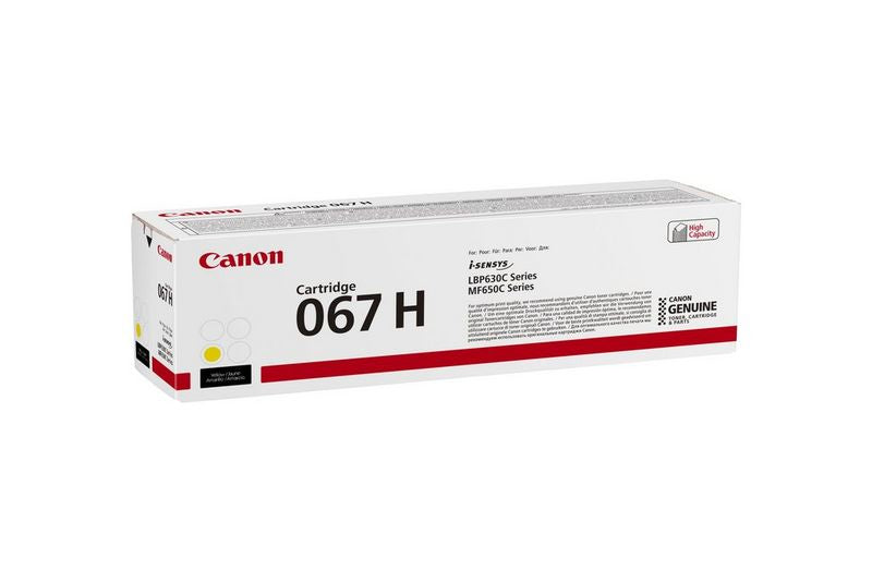 CANON Toner Cartridge 067 High yield Yellow