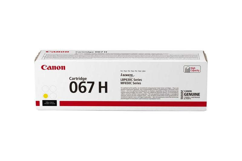 CANON Toner Cartridge 067 High yield Yellow