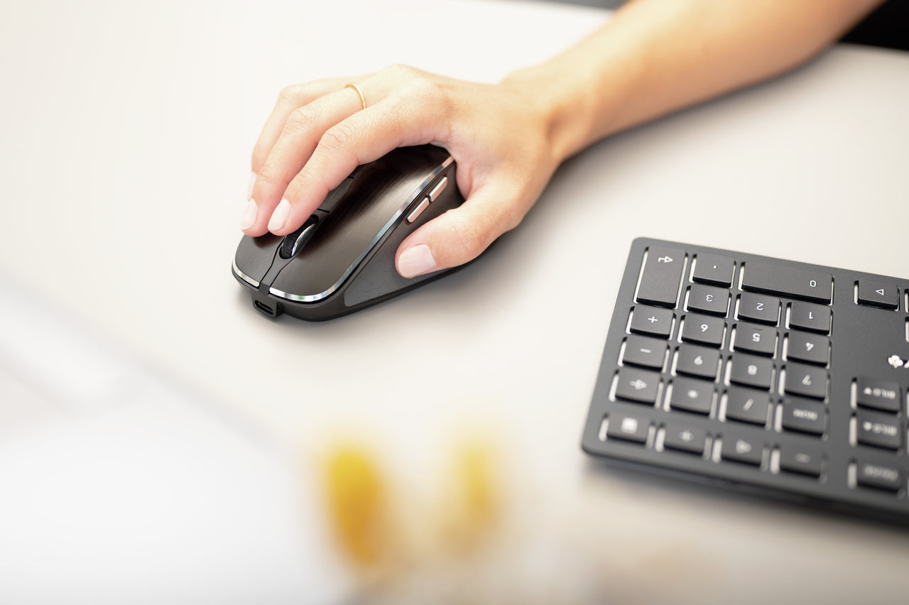 CHERRY Pack clavier / souris DW 9500 SLIM USB et Bluetooth